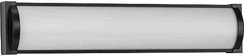 Miniatura 3 de Progress Lighting P300408-31M-30 Barril LED Vanity, 1 luz LED 22 vatios, negro mate