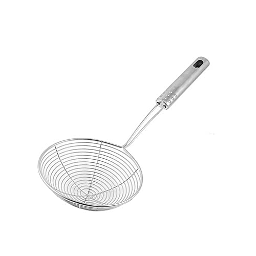 LUAMY 調理器具 カス揚げ ステンレス あく取り ざる すくいざる ストレーナー 油切り 水切り こし器 揚げ物 キッチンツール - 33cm*13cm