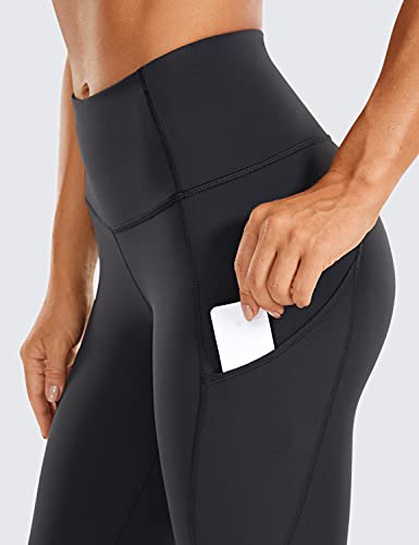 CRZ YOGA Sportlegging voor dames, hoge taille, ondoorzichtig, lange yogabroek met zakken, naked feeling, 63 cm - Image 5