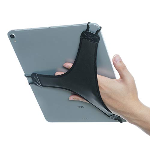 TFY Hand Strap Holder Finger Grip with Soft PU, Compatible with iPad Pro 12.9