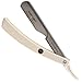 Parker PTW Push Type Blade Load Professional Straight Edge Barber/Shavette Razor with Stainless Steel Blade Arm and 5 Parker Premium Platinum Blades