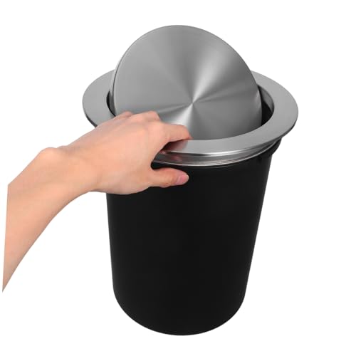 Poubelle encastrée cuisine pour plan de travail compacte inox