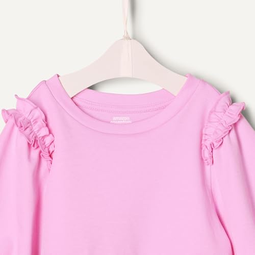 Image of Amazon Essentials x Sofia Grainge Toddler and Baby Girls' 3 /4 Sleeve Knit Top