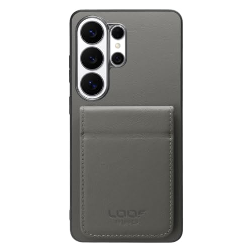 LOOF BASIC-SHELL SLIM CARD �{�v �J�[�h�z���_�[ �܂�ڃM�~�b�N �X�}�z�P�[�X for Galaxy S26 Ultra �p �P�[�X �J�o�[ �J�[�h���[ �w�� �X�g���b�v�z�[�� �J�[�h���� �V�F�� �w�ʎ��[ �J�[�h�P�[�X ���^ �X
