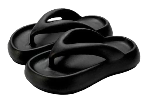 Women's Kawaii Slippers Slides Comfy Cloud Slippers Memory Foam House Slipper Slides Shower Sandals Summer Beach Flip-flops