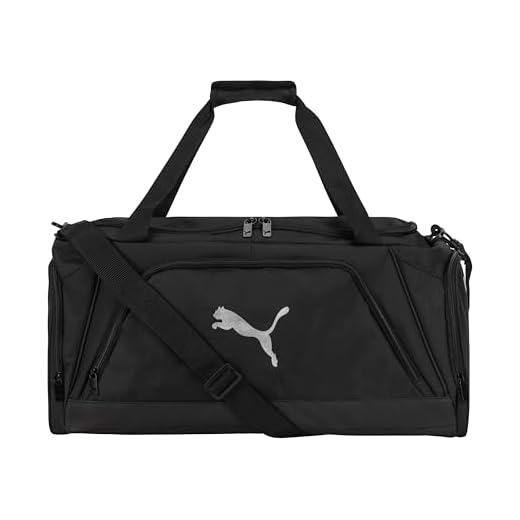 PUMA Bolsa esportiva Evercat Accelerator, Preto/prata, tamanho nico
