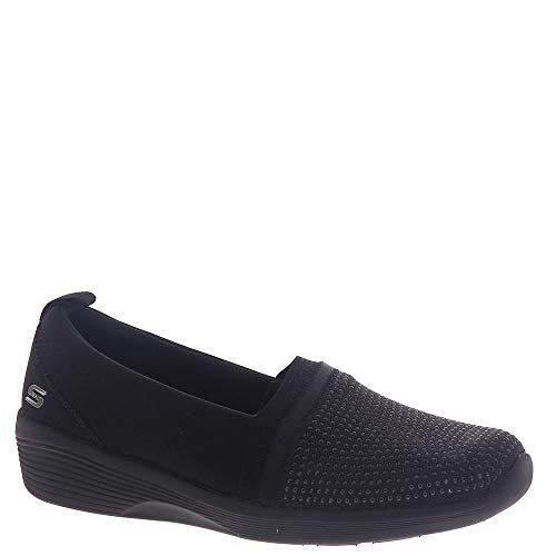 Skechers Womens Sneaker, Black, 8
