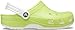 Crocs Unisex Adult Classic Glow in The Dark Clogs, Limeade, 12 Men/14 Women
