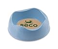 Beco, Bamboo Dog Food & Water Bowl, Non-Slip, Easy Clean, Blue, Medium