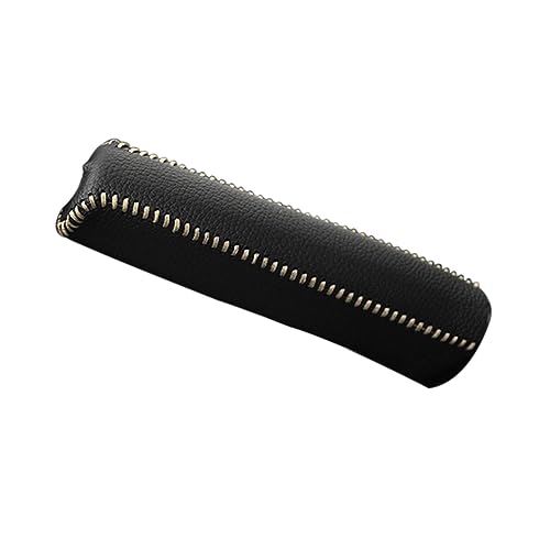 YCLNFC Leather Car Handbrake Cover for Volkswagen VW Golf VIII VI V IV III II I Mk 8 7 6 5 4 3 R GTE/GTI/GTD/Clubsport 45 Anti-Slip Handle Protector Cover Hand Brake Sleeve,Beige