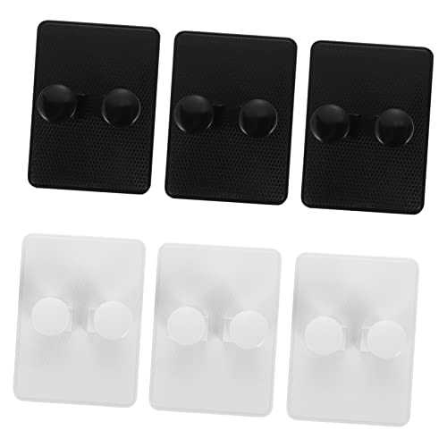 FONDOTIN Punch-Free Razor Stand Wall Electric Shaver Holder Adhesive Bathroom Hooks Electric Razor Hanger for Shower