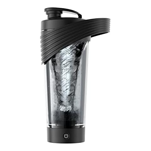 nimin Electric Shaker Protein Shaker Bottle, Made with Tritan-BPA Free, 800 ml Portable Electric Vortex Mixer, USB Charging Rechargeable Electric Blender Cover