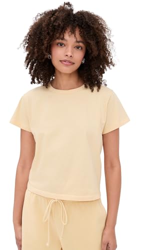 Leset Womens The Margo Tee Butter L