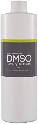 DMSO Pharma Grade Dimethyl Sulfoxide 99.95% Pure Low Odor 16 oz BPA Free Container