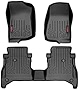 Rough Country Floor Mats for 2020-2022 Jeep Gladiator JT - M-61505