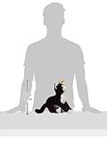 Steiff Mimmi Schlenker Katze - 30 cm - Kuscheltier für Babys - weich & waschbar - schwarz/weiß (099366)