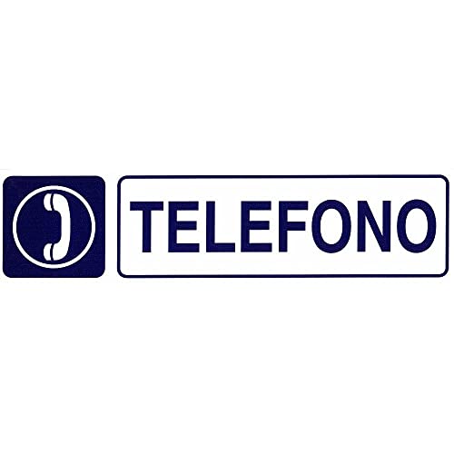 Wolfpack Linea Profesional 15052070 Rotulo Adhesivo 250X63 Telefono, Multicolor, X-Large