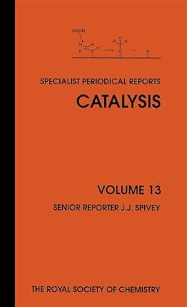 Catalysis: Volume 13 Edition. ed. Edition book cover