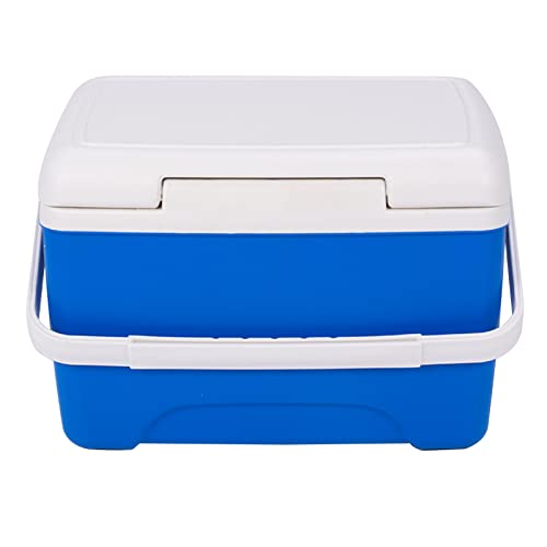 8 Liter Cooler, 2-3 Days Ice Retention,Chiller Series Insulated Portable Cooler, Ice Retention Hard Cooler With Heavy Duty Handle (Blue, 8L) #TOP2