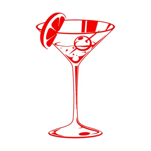 Stickers lettrage Bar Cocktail Martini Boisson Bar de plage Alcool