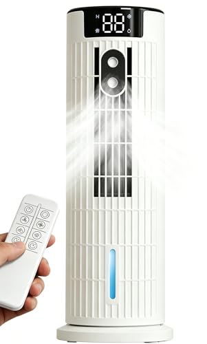 Condizionatore Portatile | Controllo doppio telecomando e touch | 3 in 1 raffreddamento con...