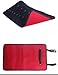 Hense Large Wrench Roll Up Tool Pouch Bag Organizer, with Portable Handle(HSZ-15) (red)