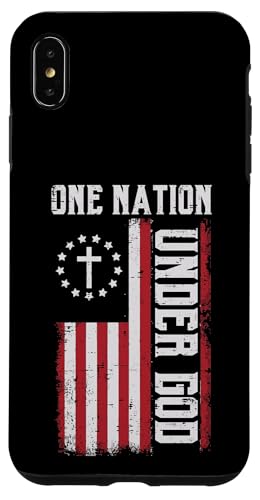 American One Nation Under God 4th Of July Y fB[X LbY X}zP[X iPhone XS Max p