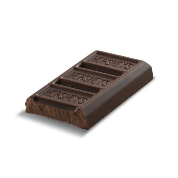 Hershey's Special Dark Mildly Sweet Chocolate Candy – Snack Size Special Dark Chocolate Candy Bar – Individually Wrapped – Bulk Candy Pack (1 Pound)