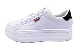 Levi's kids Tampa, Zapatillas Deportivas, Blanco y Negro, 33 EU