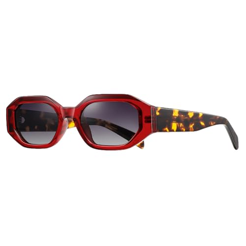 Lunettes de soleil uv400 hexagone pour protéger vos yeux avec élégance