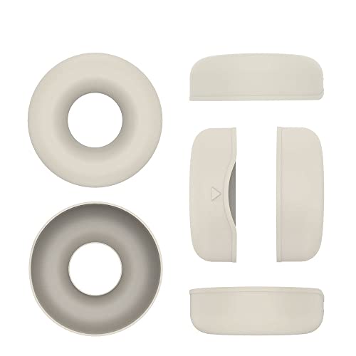 for ソニーWH-CH 520 シリコンヘッドホン 交換用 パッド カバーイヤホン保護シリカゲル防塵カバーに適用 (ホワイト)