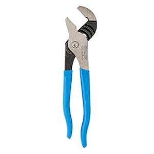 Channellock 426 6.5-Inch Straight Jaw Tongue&Groove Pliers|Groove Joint Plier with Comfort Grips|0.87-Inch Jaw Capacity|Laser Heat-Treated 90░ Teeth|Forged High Carbon Steel,Black,Blue,Silver