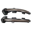 YannnnV12 Auto Rückspiegel Blinker Für VW Passat B8 Arteon 2015 2016 2017 2018 2019,1 Paar Auto-Rückspiegel, Blinker, Seitenspiegelleuchte Spiegelblinker,A