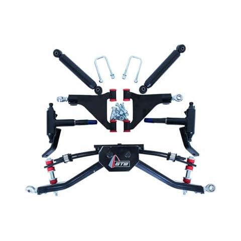 GTW 4" Double A-Arm Golf Cart Lift Kit for EZGO RXV Electric Models | Compatible with 2013.5-2022 Electric Models Cover