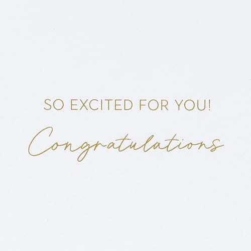Image of Papyrus Engagement Card (So Excited for You!)