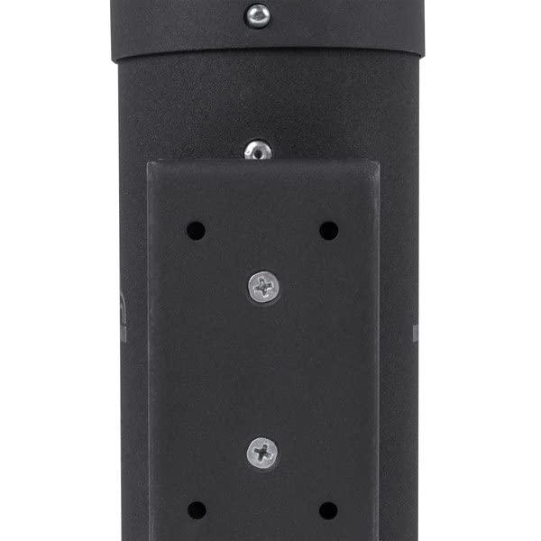 Black Wall Mounted Cigarette/Ash Receptacle, Outdoor Cigarette Butt Receptacle, Cigarette Disposal Outdoor, Great for Use in Patio, Hotels, Cafes, Offices, Restaurants, Bars, Casino