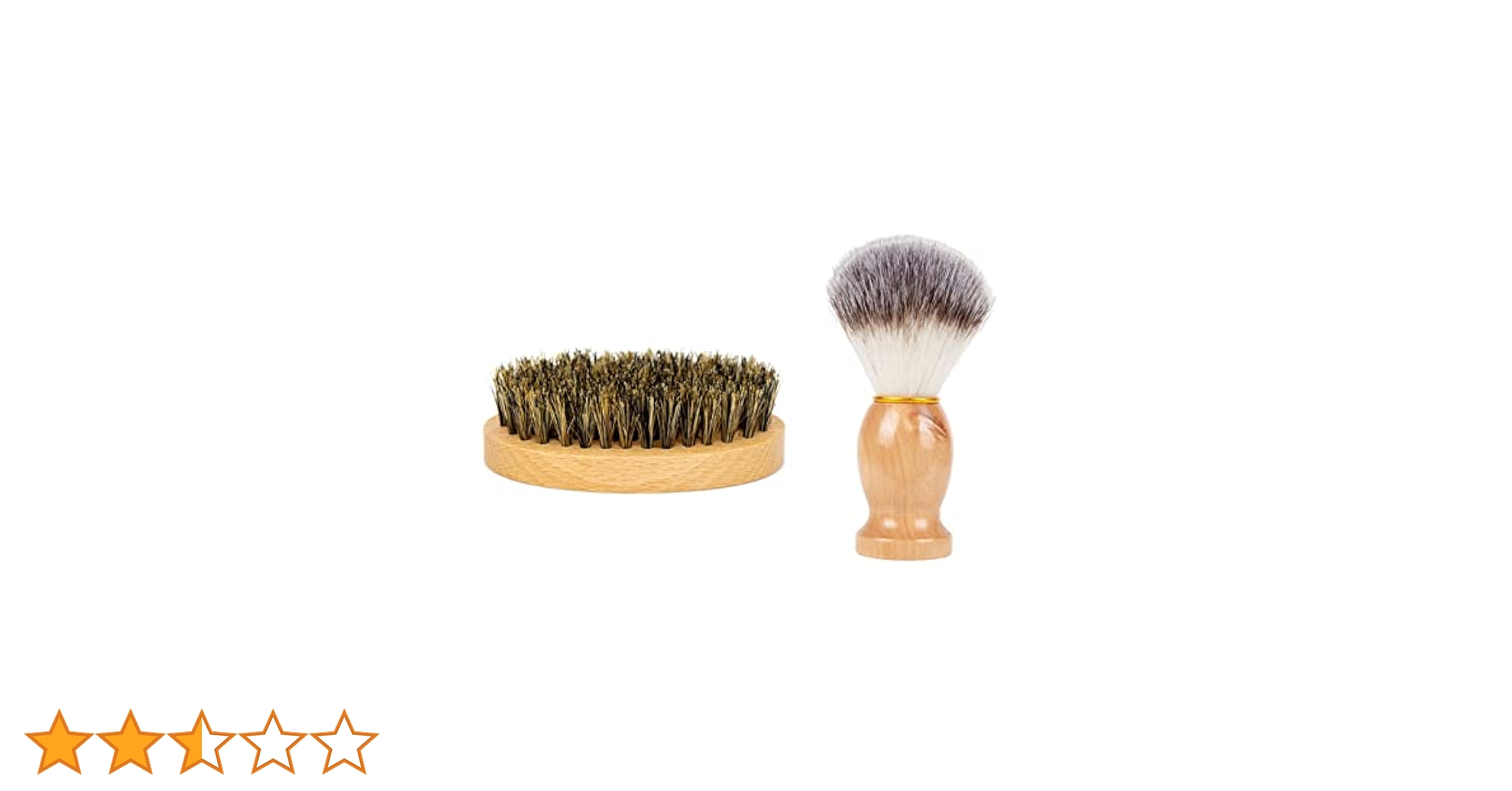 Amazon.co.jp: 髭ブラシ&シェービングブラシセット 男性用 天然