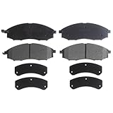ACDelco 14D830M Advantage Semi-Metallic Front Disc Brake Pad Set with Wear Sensor
