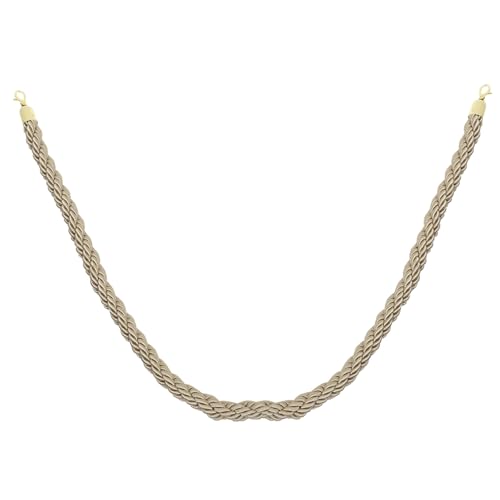 Corde de barrière en chanvre naturel 28 cm pour guidage élégant