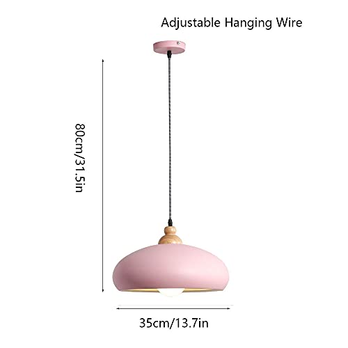 Lámpara colgante de isla de cocina de metal LED E27 para comedor 4