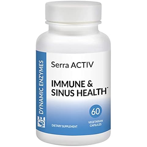 Serra ACTIV Vegan Capsules by Dynamic Enzymes Cover