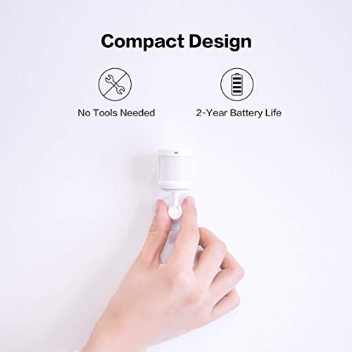 Aqara Motion Sensor Plus Aqara Indoor Air Quality Monitor, For Alarm System And Smart Home Automation, Broad Detection Range, Compatible With Apple Homekit, Alexa, Works With Ifttt #TOP3