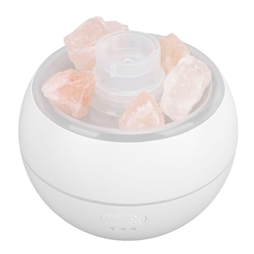Difusor aromático eléctrico con lámpara de sal y capacidad 360ml