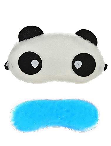 Image of Jenna Eye Mask Sleep Masks for Girls Blindfold for Women Eye Masks for Sleeping (Panda-WaterDrop)