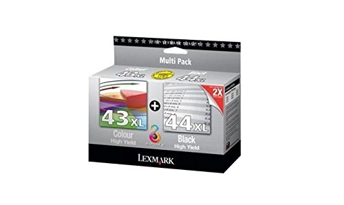 Preisvergleich Produktbild Lexmark 80D2966 NO 43 + NO 44 Tintenpatrone