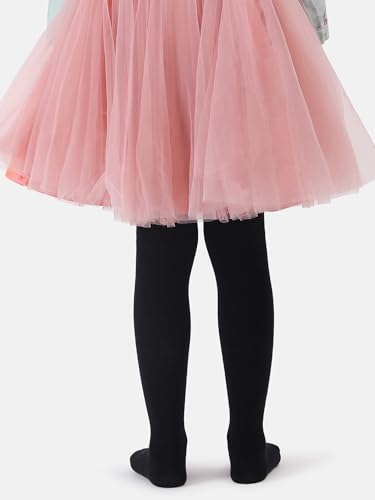 Image of NEXT2SKIN Kids Cotton Ultra Soft Stretchable Fit Ballet Tights Pantyhose Stockings (Assorted, 0-14 Years)