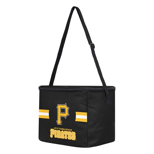 Image of FOCO MLB Officially Licensed Primary Logo Team Stripe 6 or 12 Pack Soft Insulated Game Day Baseball Lunch Tote Cooler