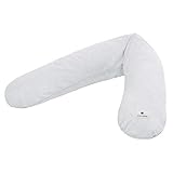 Julius Zöllner Stillkissenbezug Terra 190 cm grau