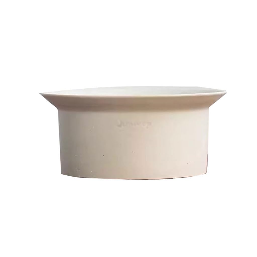 Gelasige A Flower Pots Modern Simple Ceramic Flower Pot Succulent Mini Wide Mouth White Stoneware Handmade Ceramic Pot Outdoor Flower Pots
