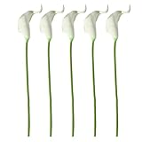 Generisch 2026 Blumenstrauß Kunstblumen für realistische Tischdekoration bei Hochzeiten Events im Wohnbereich 5Stücke (A, 35X10CM)